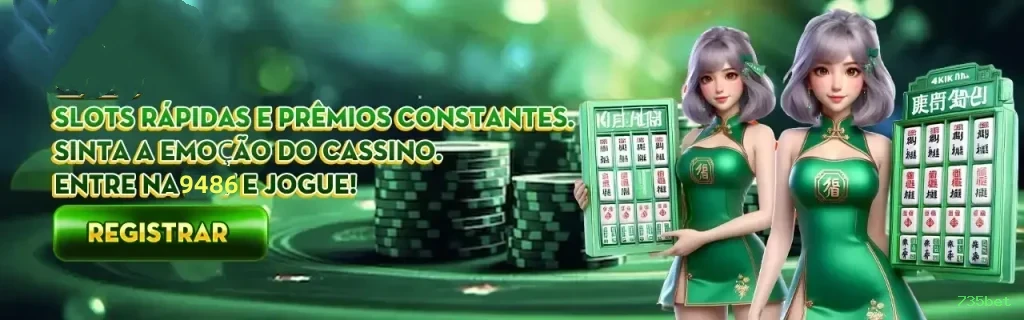 Imagem promocional das apostas esportivas da 735bet