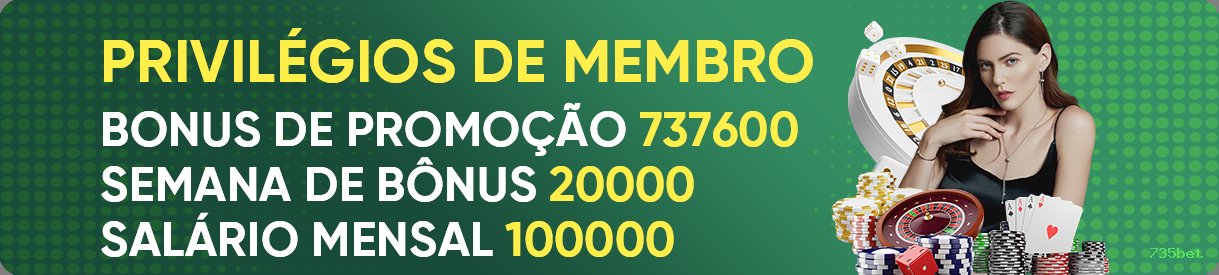 Imagem promocional dos ganhos da 735bet